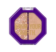 Cienie do powiek - Wibo Know Your Worth Duo Eyeshadow cienie do powiek 2 But First: Me 5g - miniaturka - grafika 1