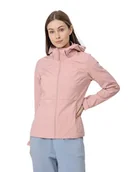 Kurtki damskie - 4F Kurtka softshellowa w kolorze jasnoróżowym - miniaturka - grafika 1