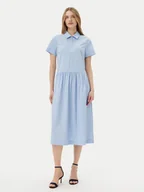 Sukienki - JOOP! Sukienka koszulowa 58 252D58Damina 30046639 Błękitny Regular Fit - miniaturka - grafika 1