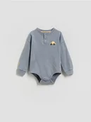 Body dla niemowląt - Reserved - Bawełniane body - niebieski - miniaturka - grafika 1