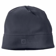 Czapki damskie - Czapka Polarowa Jack Wolfskin Real Stuff Beanie Graphite - miniaturka - grafika 1