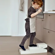 Maty edukacyjne - Zabawka z pianki wspomagająca motorykę Krokodyl  L bObles Sand grey - miniaturka - grafika 1