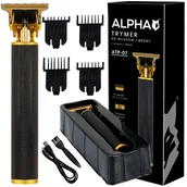 Trymery - Maszynka Trymer Do Strzyżenia Golenia Włosów Brody Alpha - miniaturka - grafika 1