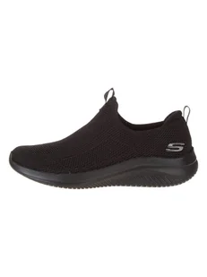 Skechers Slippersy "Ultra Flex 3.0" w kolorze czarnym - Kapcie damskie - miniaturka - grafika 1