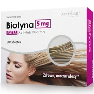 Witaminy i minerały dla sportowców - Activlab PHARMA Biotyna Extra [ 50 tabs ] - Pharma - miniaturka - grafika 1