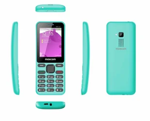 Maxcom MM139 Dual Sim Turkusowy - Telefony komórkowe - miniaturka - grafika 4