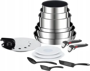 TEFAL L9749802 Zestaw garnków i patelni z akcesoriami 15 elementów - Zestawy garnków i patelni - miniaturka - grafika 1