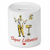 Skarbonki - Skarbonka Dla Emeryta na Urodziny na Prezent z Nadrukiem ze Zdjęciem + Opakowanie na prezent (wzór 04) - miniaturka - grafika 1