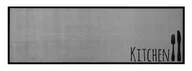 Dywany - Szary chodnik Zala Living Cook & Clean Kitchen Cutlery, 50x150 cm - miniaturka - grafika 1