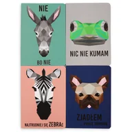 Zeszyty szkolne - Paperdot, Zeszyt, Zwierzęta, Format A5, Kratka, 80 Kartek - miniaturka - grafika 1