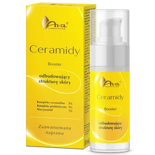 Ava Ceramidy, booster odbudowujący strukturę skóry, 30 ml - Serum do twarzy - miniaturka - grafika 1