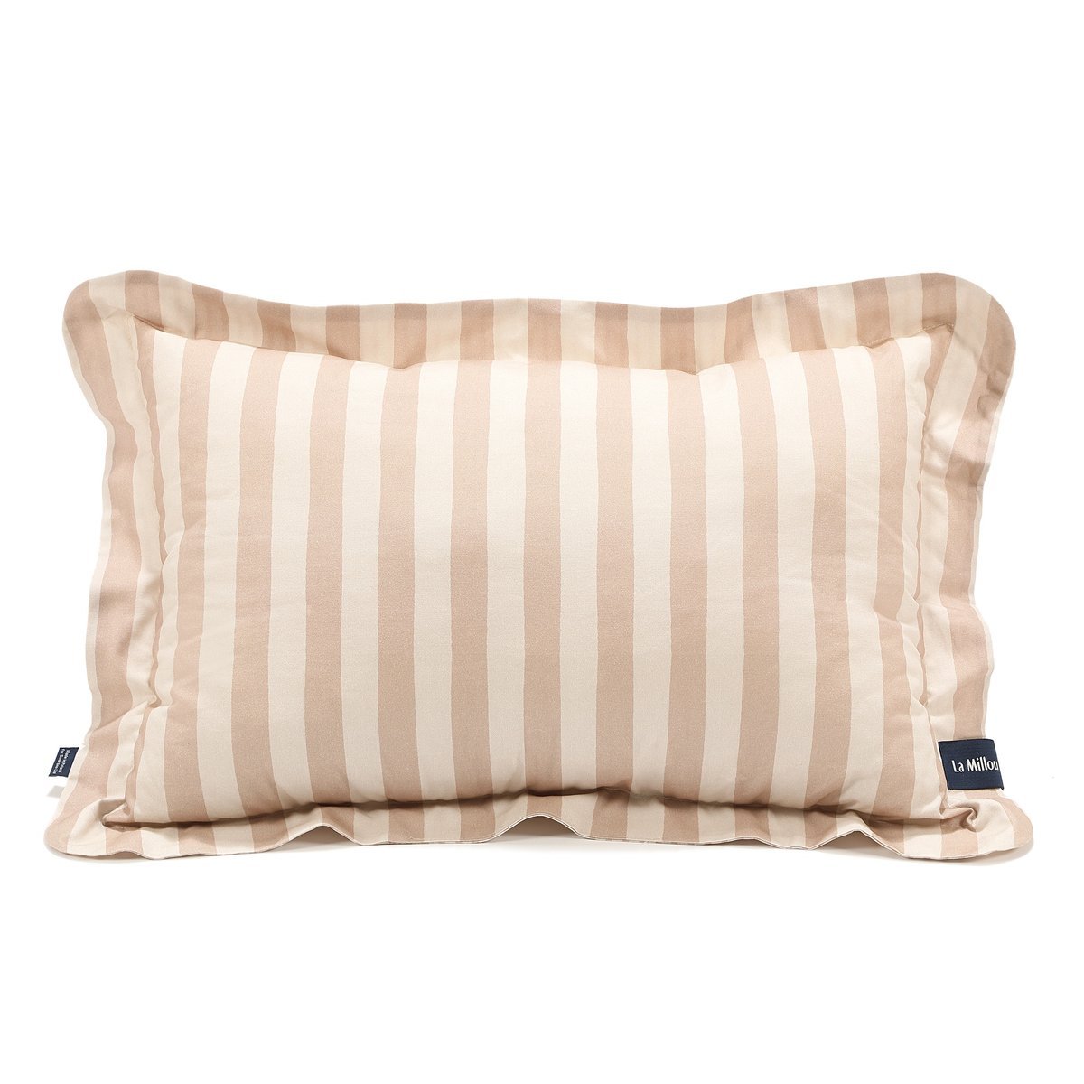 La Millou - Poduszka do spania Bawełna STRIPES BEIGE