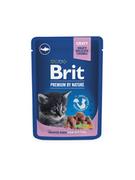 Mokra karma dla kotów - Brit cat kapsa KITTEN 100g/WHITE fish - miniaturka - grafika 1