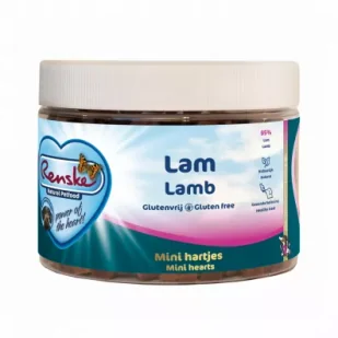 Renske Natural Petfood Dog Healthy Mini Treat Lamb - przysmaki z jagnięciny dla psa 300 g - Przysmaki dla psów - miniaturka - grafika 1
