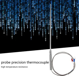 Gwint M8 Termopara typu K 200 mm Przewód czujnika temperatury 0-400�� (1 m) - Stacje pogodowe - miniaturka - grafika 1