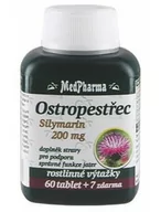 Suplementy diety - Ostropest, silymarin - 200 mg, 67tab - miniaturka - grafika 1