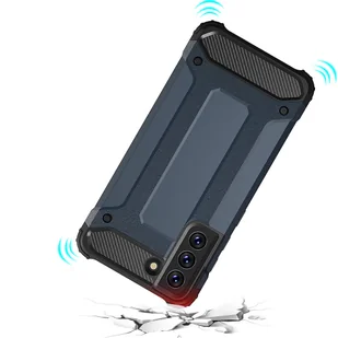 Hybrid Armor pancerne hybrydowe etui pokrowiec Samsung Galaxy S21 FE złoty - Etui i futerały do telefonów - miniaturka - grafika 7