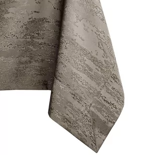 Obrus Vesta Cappuccino Tłoczony Nowoczesny 110x110 AmeliaHome - TCLOTH/AH/VESTA/BRD/CAPPUCCINO/110X110 - Obrusy i serwetki - miniaturka - grafika 1