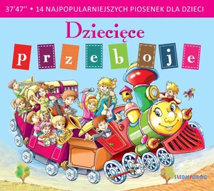 Dziecięce przeboje. 14 najpopularniejszych piosenek dla dzieci - Audiobooki dla dzieci i młodzieży - miniaturka - grafika 1