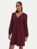 Sukienki - Rinascimento Sukienka koktajlowa CFC0126757003 Bordowy Regular Fit - miniaturka - grafika 1