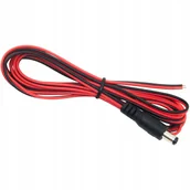 Kable - WTYK ZASILAJĄCY DC 2,5/5,5 Z PRZEWODEM 0,8m - miniaturka - grafika 1