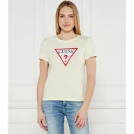 Koszulki i topy damskie - GUESS T-shirt Regular Fit - miniaturka - grafika 1