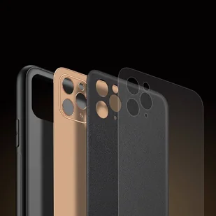 Dux Ducis Yolo eleganckie etui pokrowiec ze skóry ekologicznej iPhone 12 Pro czarny - Etui i futerały do telefonów - miniaturka - grafika 9