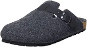 Klapki i japonki męskie - Rieker Męskie klapki 22181, szare, 40 UE - miniaturka - grafika 1