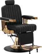 Fotele fryzjerskie - Activeshop Gabbiano fotel Barberski Marcus złoto czarny - miniaturka - grafika 1