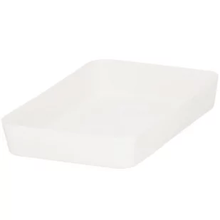 Organizer do szuflady 26x18cm wielofunkcyjny wkład, pojemnik kremowy - Meble modułowe i akcesoria - miniaturka - grafika 1