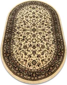Dywany - Dywan ROYAL ADR owal wzór 1745 karmelowy beżowy 100x180 cm - miniaturka - grafika 1