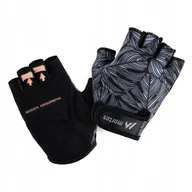 Rękawiczki rowerowe - Rękawiczki rowerowe Martes Lady Bayon czarno-białe rozmiar M - miniaturka - grafika 1