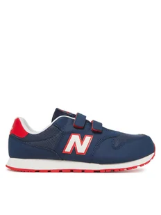 New Balance Sneakersy GV500NV1 Niebieski - Buty dla chłopców - miniaturka - grafika 1