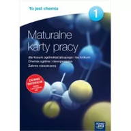 Podręczniki dla liceum - Nowa Era To jest chemia 1 Maturalne karty pracy Zakres rozszerzony, część 1. Klasa 3 Szkoły ponadgimnazjalne Chemia - Małgorzata Chmurska, Elżbieta Megiel, Gra - miniaturka - grafika 1