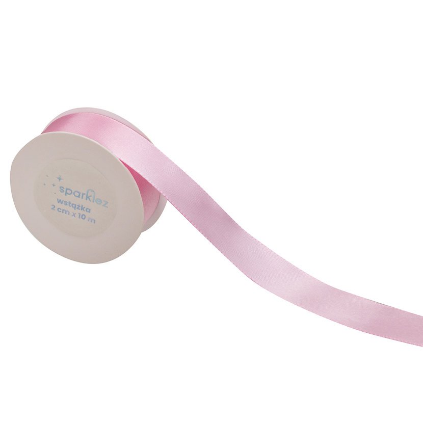SPARKLEZ Wstążka różowa 2cm 10m