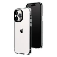 Etui i futerały do telefonów - RHINOSHIELD Crystal Clear Case Compatible with [iPhone 14 Pro Max] | Advanced Yellowing Resistance, High Transparency, Protective and Customizable Clear Phone Case - Black Camera Rim - miniaturka - grafika 1