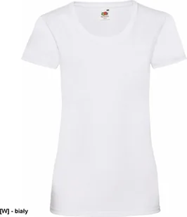 FOTL-613720 - Koszulka Valueweight T z krótkim rękawem, damska - biały XL - Koszulki i topy damskie - miniaturka - grafika 1