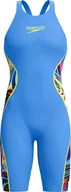 Stroje kąpielowe - Damski Strój Pływacki Fs Intent 2.0 Openback Kneeskin sky captain rozmiar 25 - miniaturka - grafika 1