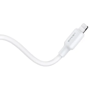USAMS Ład. siec. 1xUSB-C PD30W PD3.0 Fast Charging US-CC186 + kabel USB-C/Lightning US-SJ610 biały/white YX Series YXXLOGTC04 - Ładowarki do telefonów - miniaturka - grafika 9