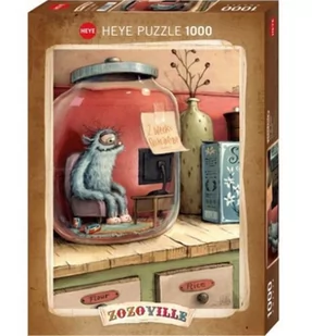 Heye Puzzle 1000 Zozoville Dwa tygodnie kwarantanny - Puzzle - miniaturka - grafika 1