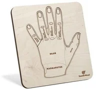 Puzzle - Stuka Puka Puzzle drewniane - Przybij piątkę Anatomia dłoni - miniaturka - grafika 1