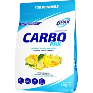 6PAK Carbo Pak 1kg Węglowodany - Węglowodany - miniaturka - grafika 1