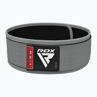 Pas do podnoszenia ciężarów RDX RX1 Weight Lifting Strap gray - Pasy kulturystyczne - miniaturka - grafika 1