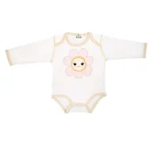 Body dla niemowląt - Body - kwiatek różowy - miniaturka - grafika 1