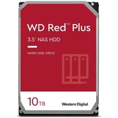 Dyski serwerowe - Western Digital western digital Red Plus 10TB SATA 6Gb/s 3.5inch 256MB cache 72200Rpm Internal HDD Bulk - miniaturka - grafika 1