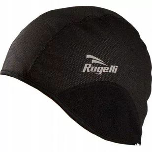 Czapka pod kask Rogelli LAZIO czarna - Pozostała odzież dla rowerzystów - miniaturka - grafika 1