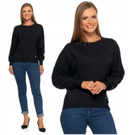 Swetry damskie - Elegancki SWETER DAMSKI z Luźnymi Rękawami Klasyczny Modny MORAJ M/L - miniaturka - grafika 1