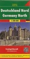 Atlasy i mapy - Freytag&amp;Berndt Niemcy część północna mapa 1:500 000 Freytag & Berndt - miniaturka - grafika 1