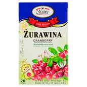 Herbata - Malwa HERBATA OWOCOWA ŻURAWINA 20X2G - miniaturka - grafika 1
