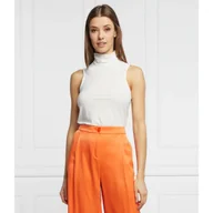 Bluzki damskie - Patrizia Pepe Bluzka | Slim Fit - miniaturka - grafika 1
